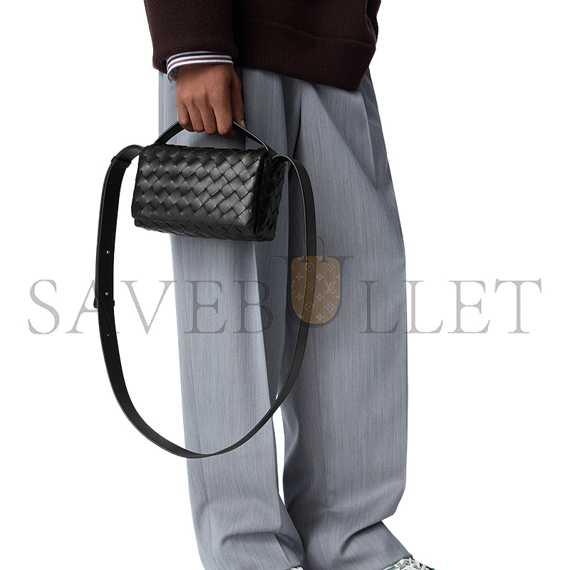 B0tt*ga Ven*ta INTRECCIATO MINI BAG WITH FLAP 857931V2HL08803 (20*12*6.5cm)